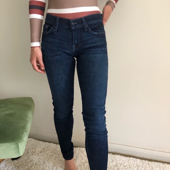 Mid-rise 7FAM denim - Picture 5 of 6